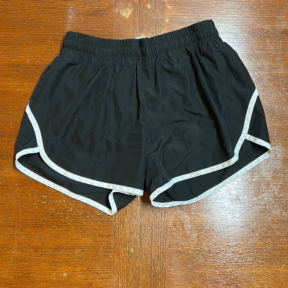 Athletic black shorts